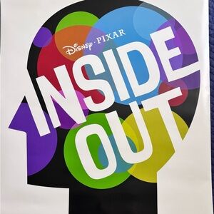 Disney’s Pixar Inside Out 27x40 Original Theater Double Sided Movie Poster